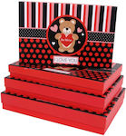 Gift Box 5x36x25 Red 12993