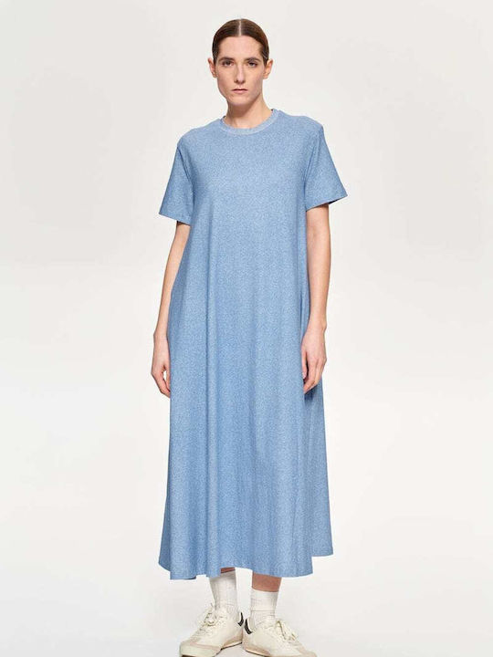 Lumina Midi Kleid Blau