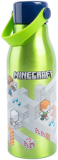 Stor Παιδικό Παγούρι Minecraft Αλουμινίου Πράσινο 760ml