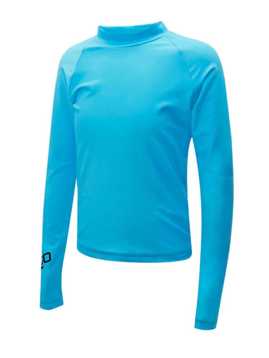 Speedo Kids Swimwear Long Sleeve Shirt Turquoise