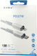 Ezra Φόρτισης USB-C to Lightning Cable White 1m (81002YTR30WH)