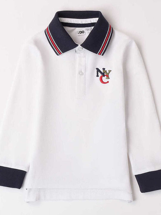 iDO Kids Polo White