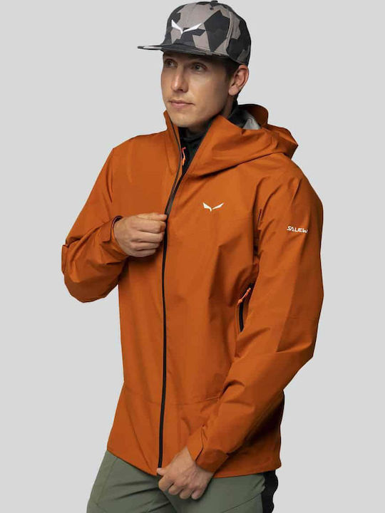 Salewa Puez Aqua 4 Μπουφάν Burnt Orange