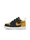 Air  1 Παιδικά Sneakers με Σκρατς Μαύρα