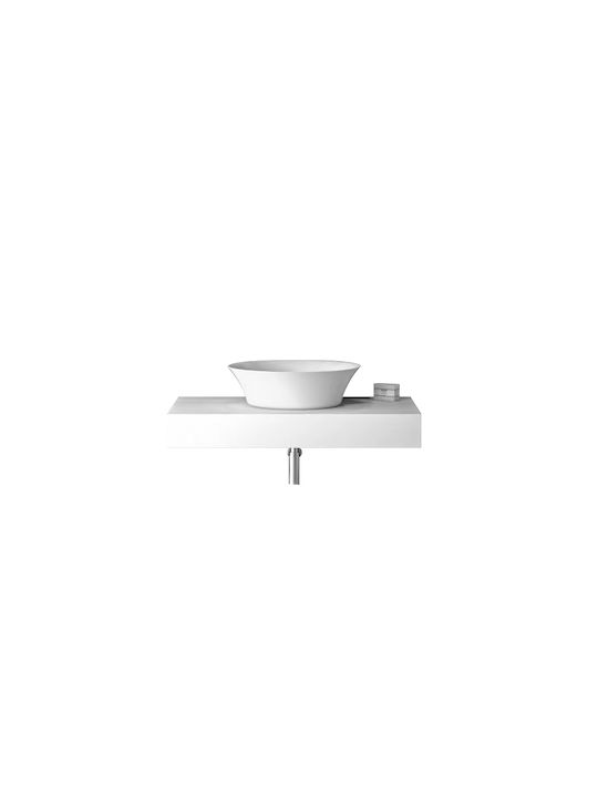 Martin Wall Mounted Wall-mounted / Vessel Sink Porcelain cmcm Gray