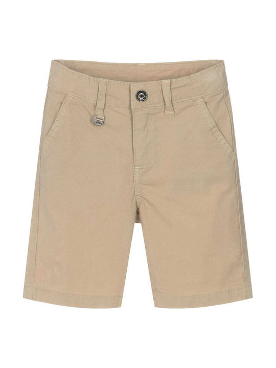 Șort/Salopetă Copii din Material Textil Beige