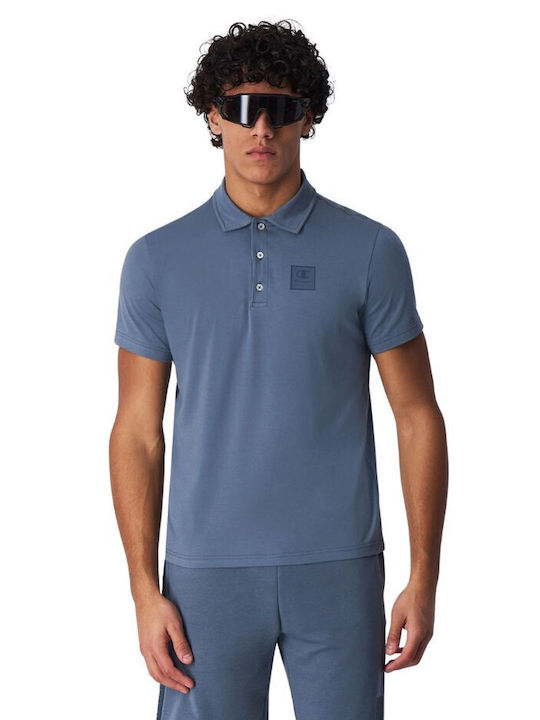 Champion Men's Short Sleeve Blouse Polo BLUE