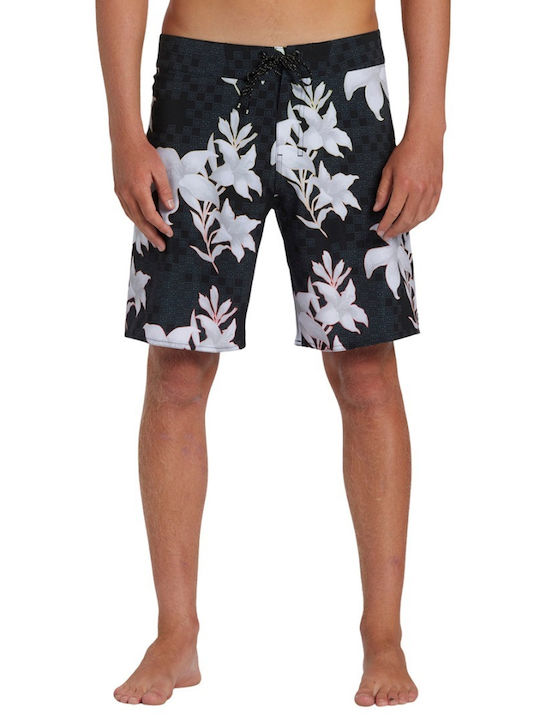 Billabong Sundays Airlite 19 Men's Swimwear Bermuda Black Floral