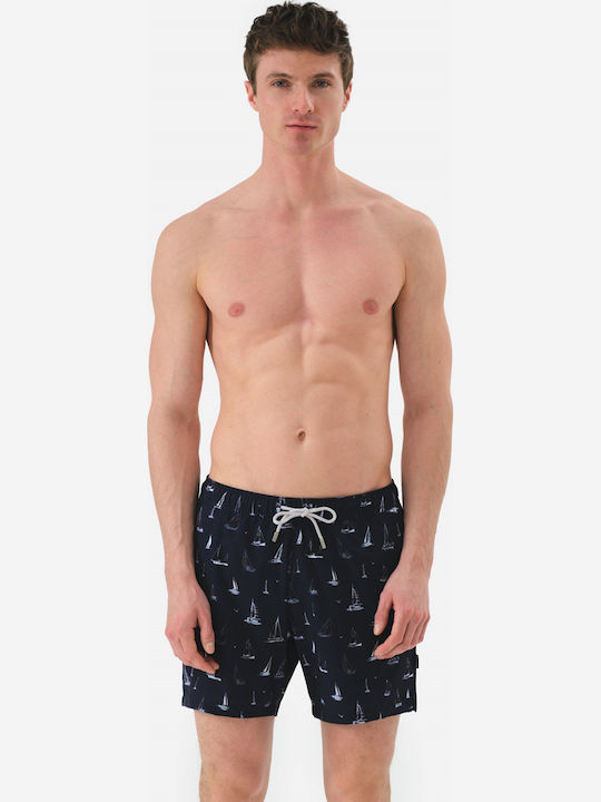 Herren Badebekleidung Shorts Mehrfarbig mit Mustern