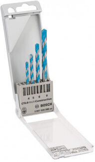 Bosch Multiconstraction Cyl-9 Σετ 4 Τρυπάνια