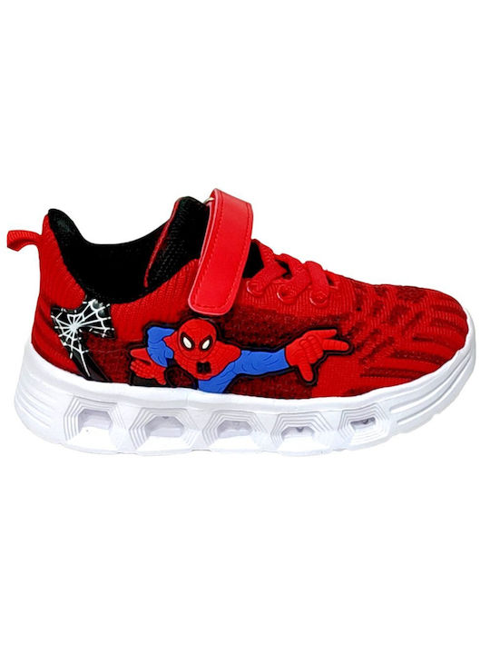 Spiderman Kids Sneakers Red