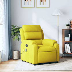 Relax with Footstool 75x92.5x100cm Yellow