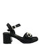 Leather Sandals Anatomic Black