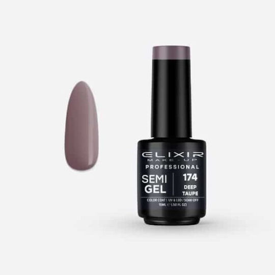 Elixir Make-up Semi Gel 174 Deep Taupe 15ml