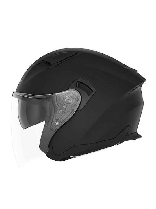 Nox N130 Black Matt Motorradhelm Jet ECE 22.06 ...