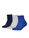 PUMA Kids' Socks Quarter Blue