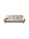 Pedro Three-Seater Couch Mixed Beige 219x92x83 cm E9416,31