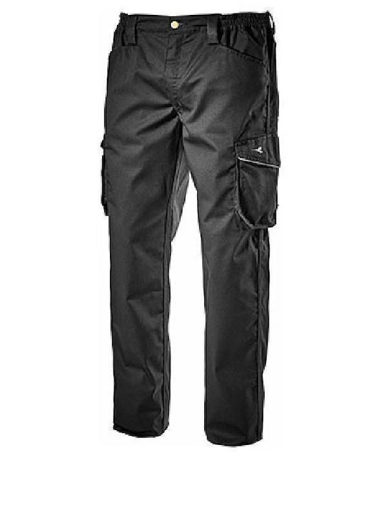 Utility Diadora Staff Work Trousers Black