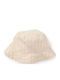 Little Dutch Παιδικό Καπέλο Bucket Υφασμάτινο Sand Stripes Μπεζ