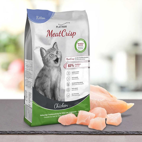 Platinum Pet Food & Care MeatCrisp Kitten Dry Food for Young Cats with Chicken 1.5kg