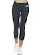 Schulung Frauen Capri Leggings Dark Grey
