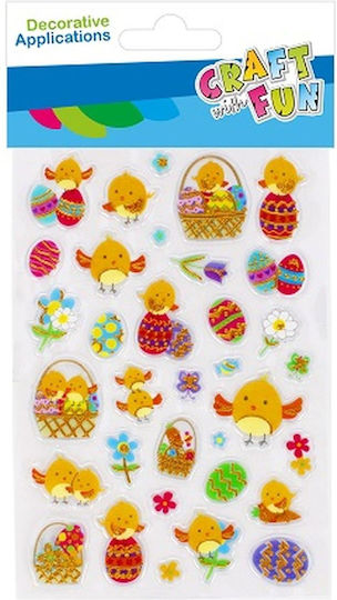Craft Fun Αυτοκόλλητα 34τμχ