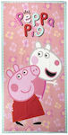 Peppa Pig Παιδική Πετσέτα Θαλάσσης Peppa Pig 140x70εκ.