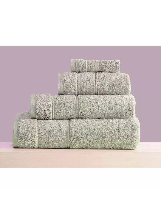 Makis Tselios Home Σετ Πετσέτες Μπάνιου 4τμχ Beige Βάρους 500gr/m²