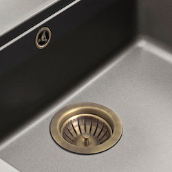 Βαλβιδα+υπερχειλιση 3 1/2'' Bronze Βαλβιδα+υπερχειλιση 3 1/2'' Bronze