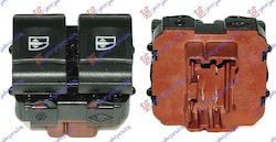 Window Switch Front Rear Ports Double Orange Light Brown Light Brown Fisa 7pin Dacia Lodgy 12 254111342r Left 1 pc