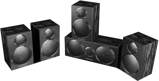 Wharfedale Σετ Ηχείων Home Cinema 5.0 Black DX-3 HCP