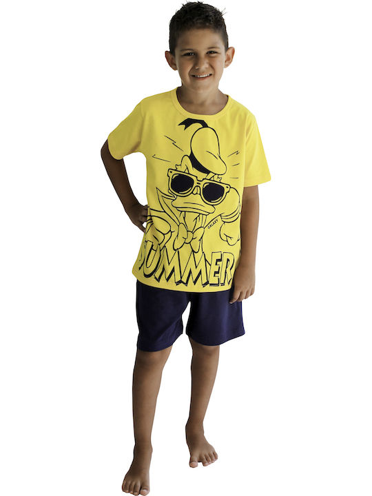 Galaxy Kinder Schlafanzug Sommerlich Black