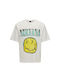 Only & Sons Tricou Nirvana Alb Bumbac