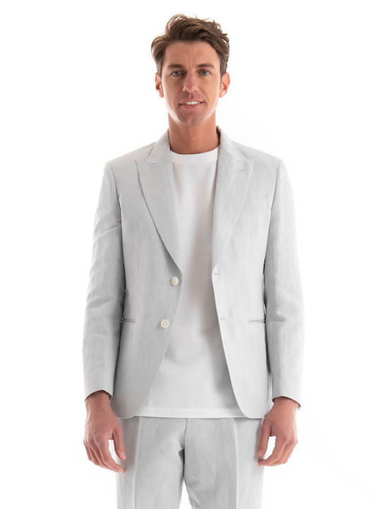 Hugo Boss Men's Summer Suit Jacket Slim Fit GREY