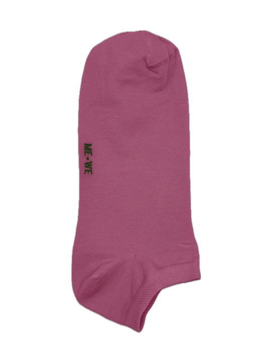 ME-WE Γυναικείες Κάλτσες Ροζ