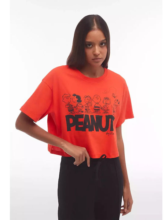 Freddy Γυναικείο T-shirt Πορτοκαλί