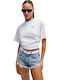 Bluza Damă Tricou Alb