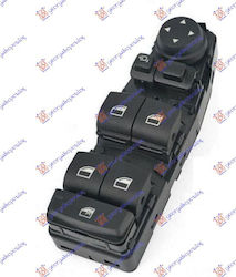 Mirror Window Switch Reclining Front Quadruple 8pin Bmw X6 F16 14-19 61319362116 Left 1 pc