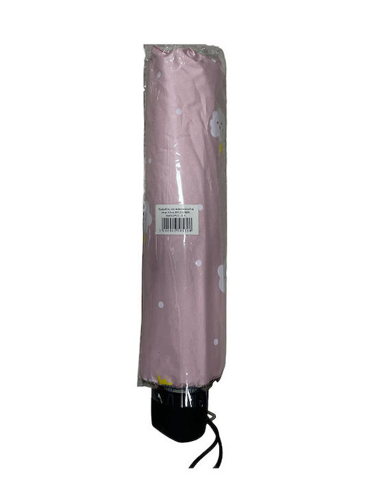 585748 Umbrelă de ploaie Compact Roz