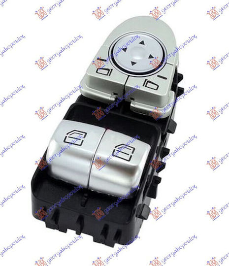 Front Mirror Window Switch Front Double 3pin Mercedes V W447 15-20 2059050202 Left 1 pc