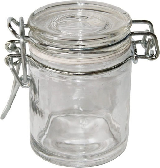 Glass Drops Vase Allgemeine Verwendung mit luftdichtem Deckel Glas Transparent 80ml