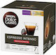 Nescafe Κάψουλες Espresso Intenso Decaffeine Συμβατές με Μηχανή Dolce Gusto 16caps