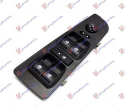 Front Mirror Window Switch Front Quadruple 16pin Fiat Linea 07-13 735442332 Left 1 pc