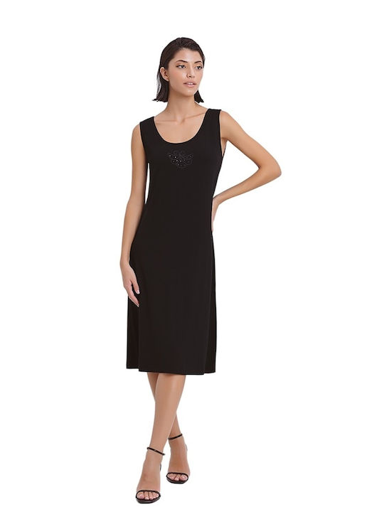 Odyssey Damen Kleid Strand Schwarz