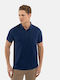 Volcano Men's Blouse Polo Blue