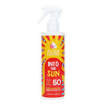 Aloe Colors Into The Sun Rezistentă la apă Crema protectie solara Cremă pentru Corp SPF50 200ml