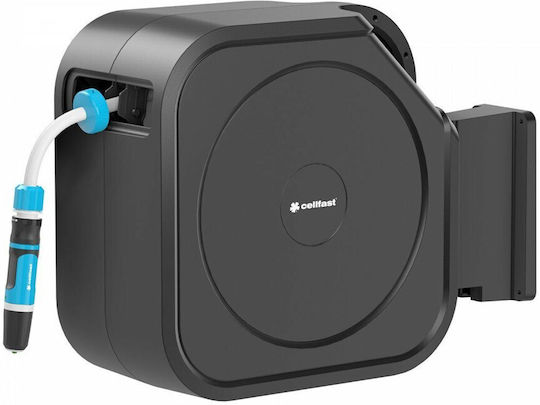 Cellfast Automatic Wall Mounted Garden Hose Box with 30m Hose
