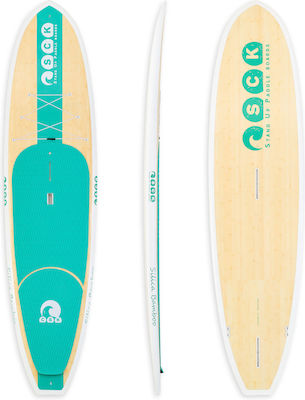 SCK BAMBOO Silica 11'6'' Bamboo Σανίδα SUP με Μήκος 3.5m χωρίς Κουπί