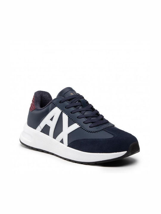 Armani Exchange Bărbați Sneakers Albastru marin