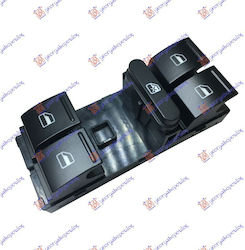 Front Window Switch Quadruple 10pin Seat Toledo 04-12 1k4959857b Left 1 pc